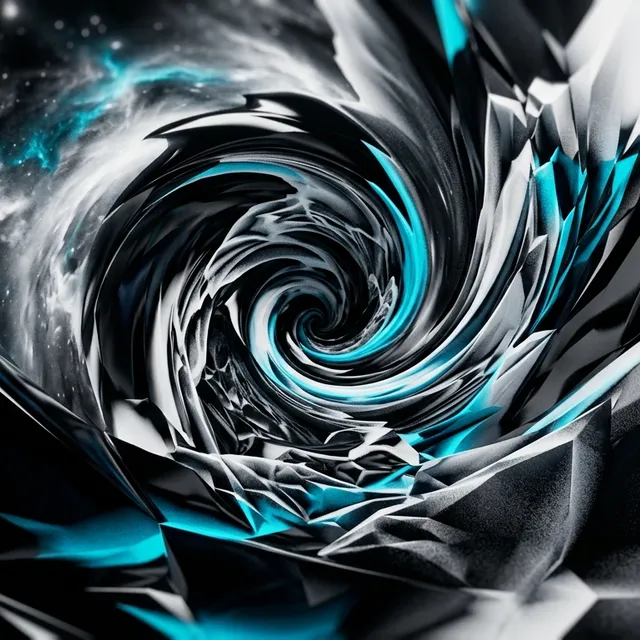Baroque Cosmic Fluid Dynamics Vortex