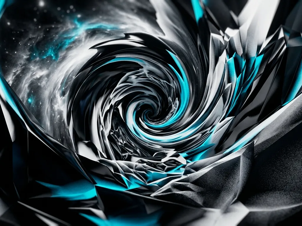 Baroque Cosmic Fluid Dynamics Vortex