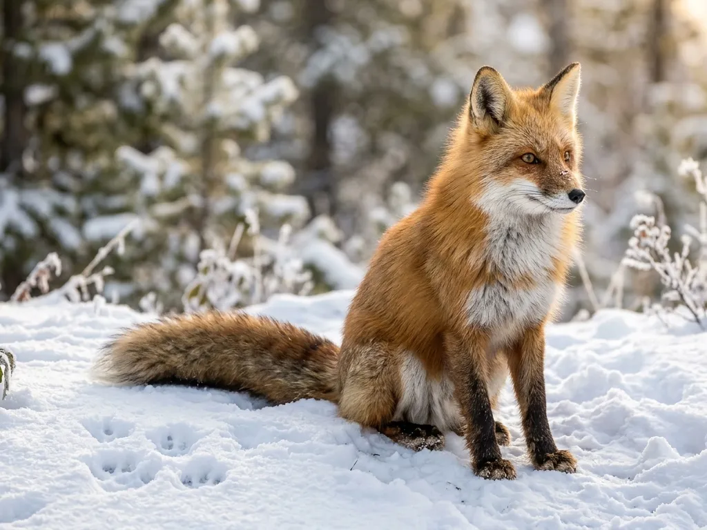 Fox in Snow
