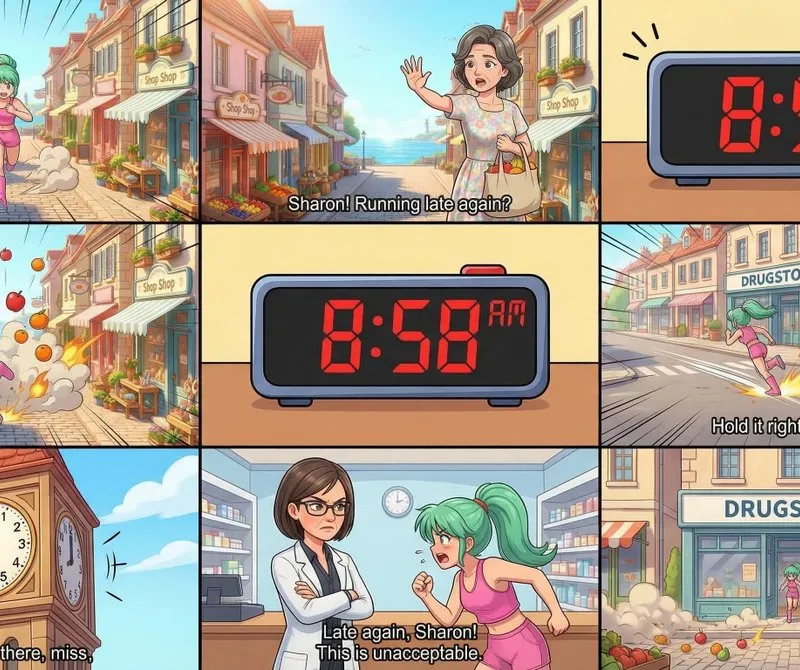 Comic / Storyboard - Static Image Generation from Anime Prompt