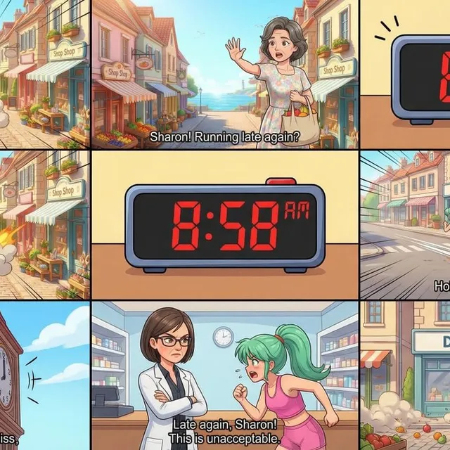Comic / Storyboard - Static Image Generation from Anime Prompt