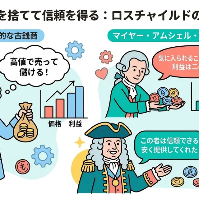 Infographic / Edu Visual - Nano Banana 2 Note Illustration Prompt (Rothschild Historical Scene)