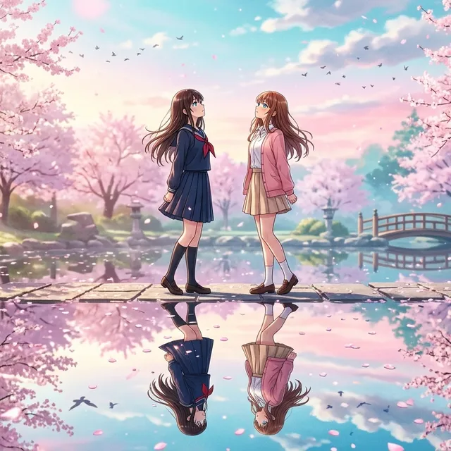 Kyoto Animation Dreamscape Spring Key Visual