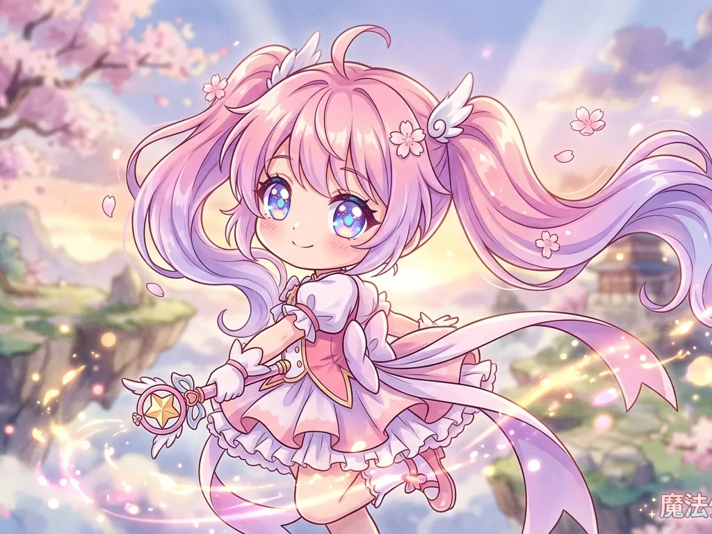 Kyoto-Style Magical Girl Keyframe FX