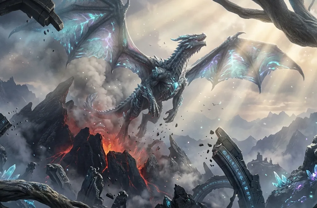 Volcanic Dragon Bioluminescent Matte Epic