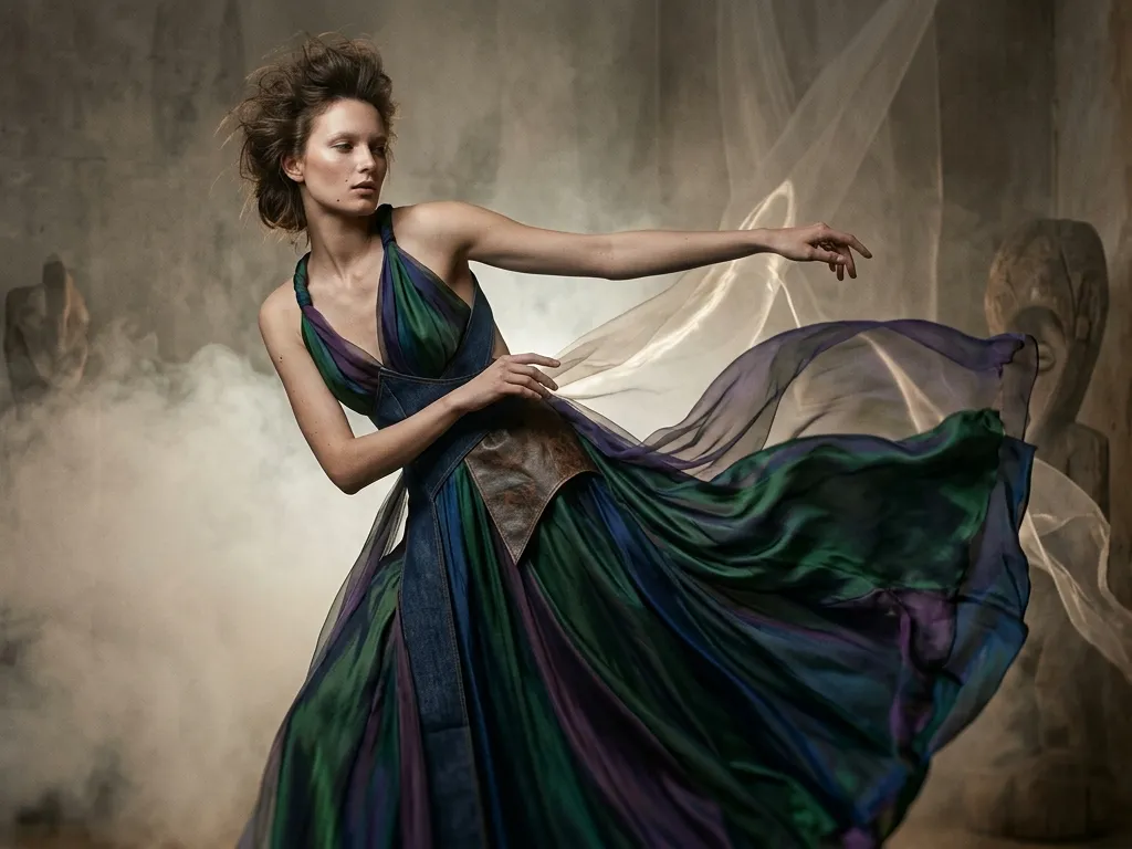 Bauhaus Twilight Boho Vogue Editorial