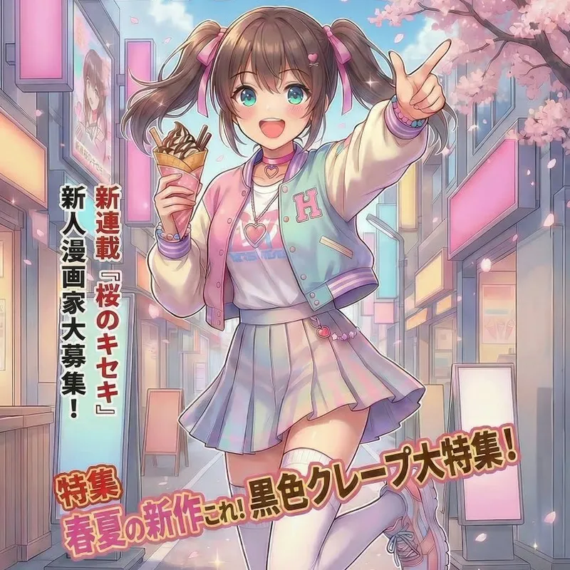 Comic / Storyboard - Manga Magazine Cover Prompt for Nano Banana Pro