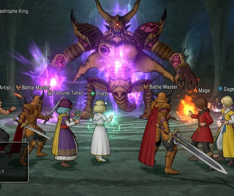 Game Asset - Image generation for Dragon Quest X: VS Calamity King