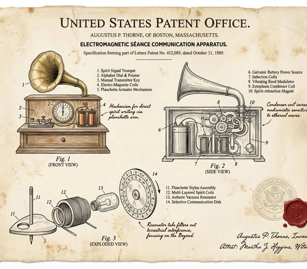 Vintage Patent Document for an Invention