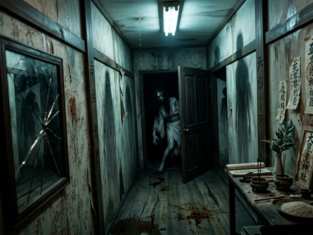 VHS Yurei Haunting: Tilt-Shift Psychological Horror