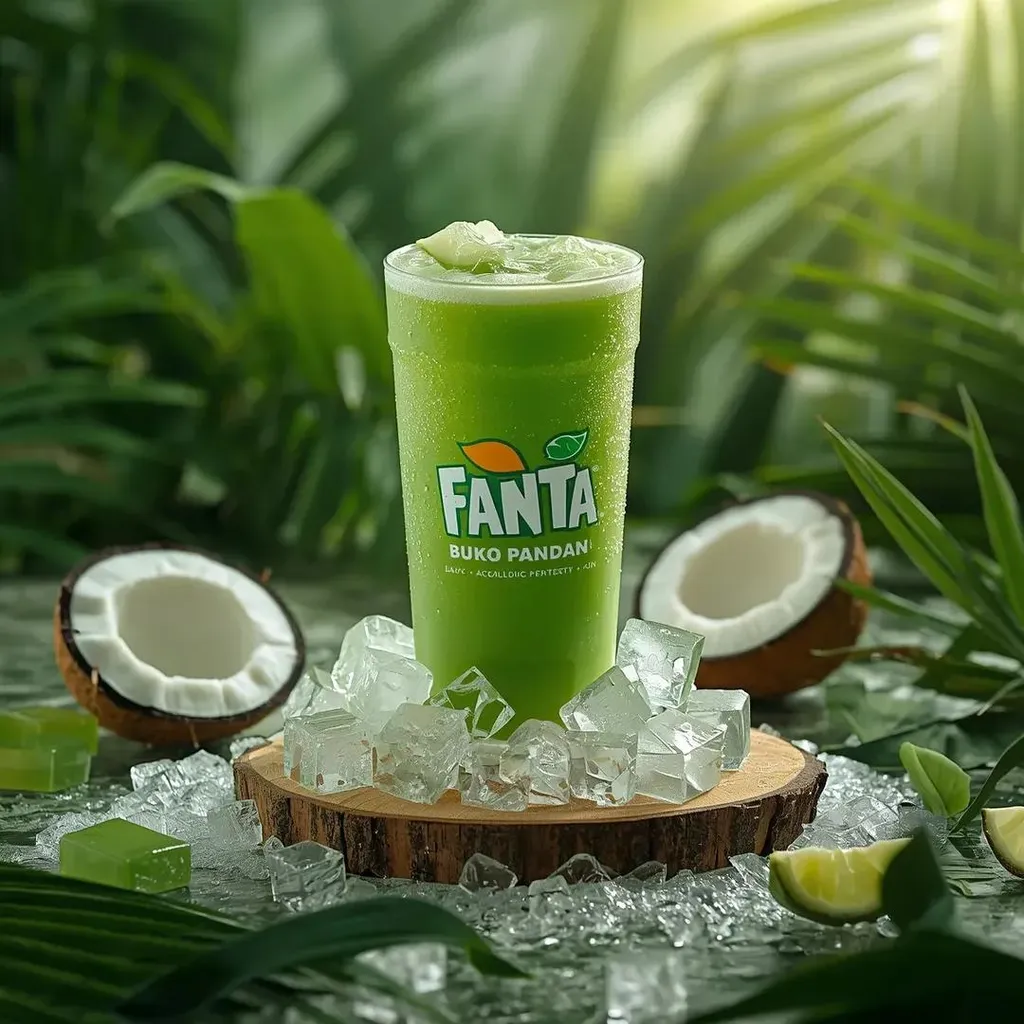 E-commerce Main Image - Hyper-realistic Fanta Product Shot Prompt