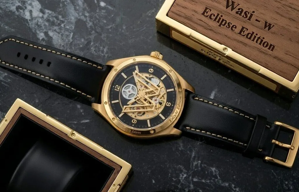 E-commerce Main Image - Macro Photograph of Luxury Watch