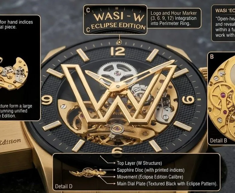 E-commerce Main Image - Macro Photograph of Luxury Watch