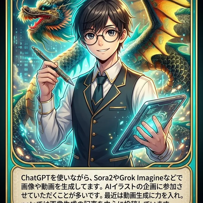 Profile / Avatar - Character Card Generation from Profile Image