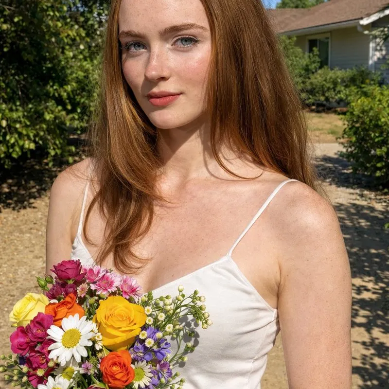 Social Media Post - Harsh Midday Sunlight Outdoor Portrait Prompt for Nano Banana 2