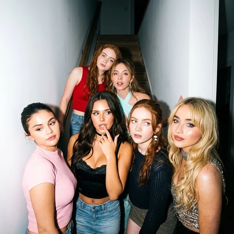 Social Media Post - Indoor Group Flash Photo Prompt for Nano Banana