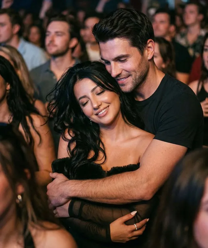 Social Media Post - Photorealistic Concert Embrace Scene