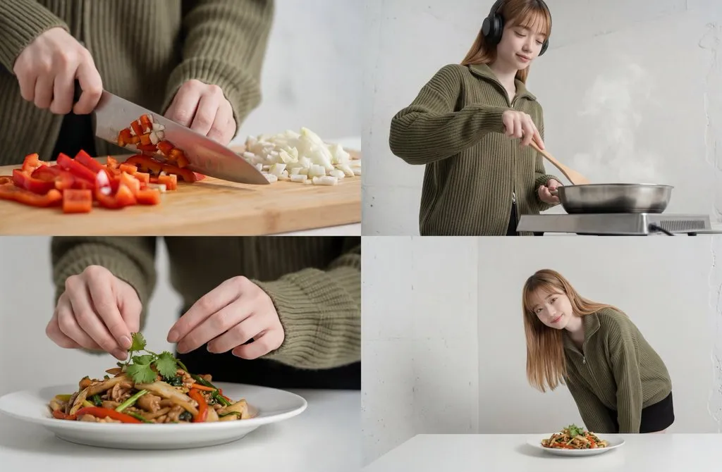 YouTube Thumbnail - Cinematic Food Short Video Prompt (Summary)