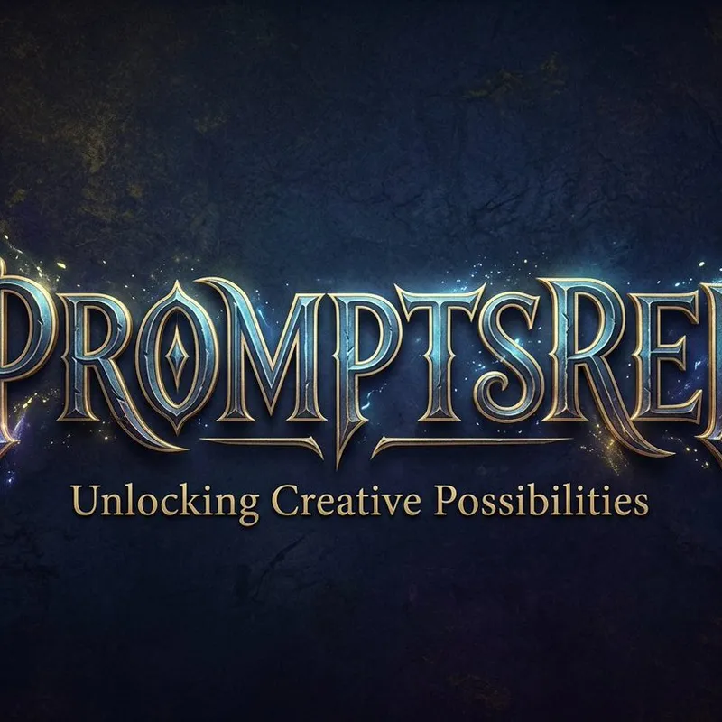 YouTube Thumbnail - Decorative Cinematic Title Font Generation