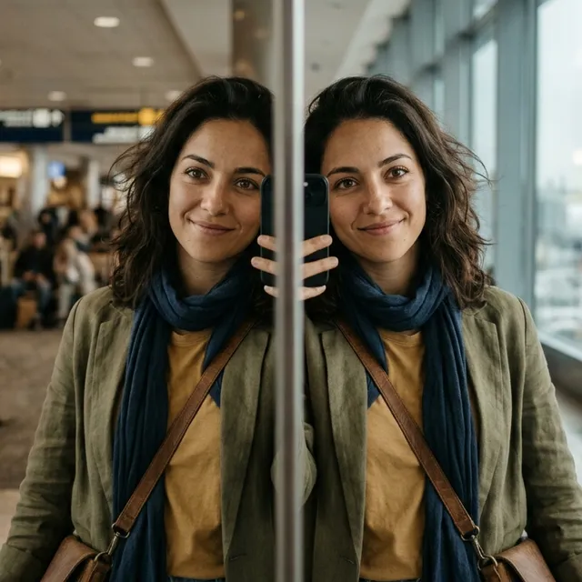 Airport Selfie Ideas