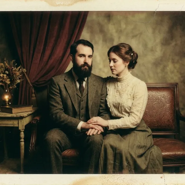 Ultra-Authentic Victorian Polaroid SX-70 Relic